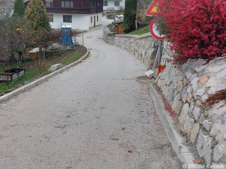 Izgradnja podpornih zidov ter obnova infrastrukture v naselju Markovo (1)